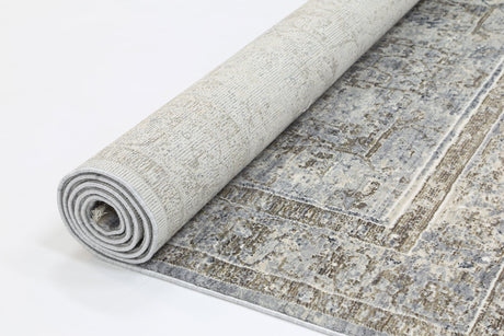 Distressed Power Loomed Floor Rug 240 x 330cm, view 4