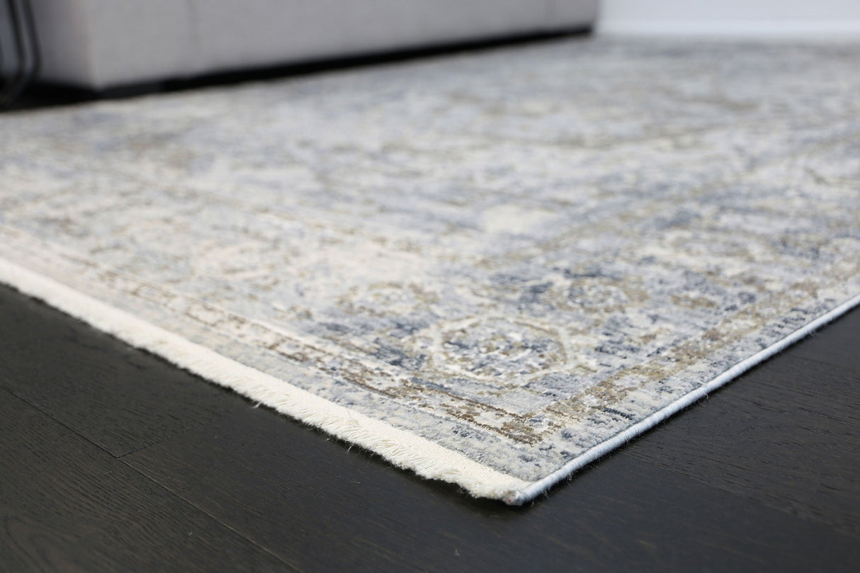 Distressed Power Loomed Floor Rug 240 x 330cm, view 6