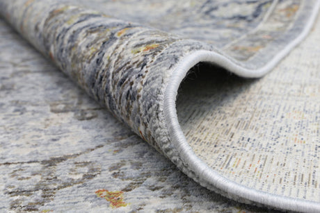 Distressed Power Loomed Floor Rug 240 x 330cm, view 4