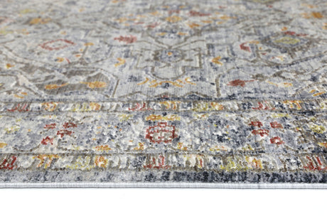 Distressed Power Loomed Floor Rug 240 x 330cm, view 5
