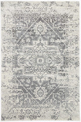 Distressed Transitional Polypropylene Floor Rug Ivory Grey 300 x 400cm, view 2