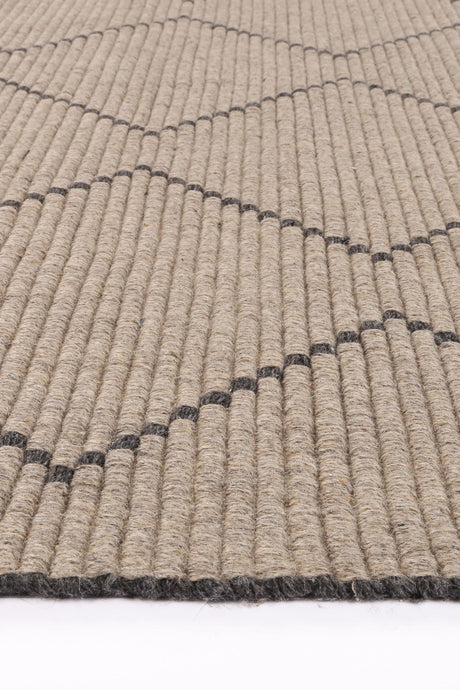 Ash hand tufted wool blend floor rug 240x330cm