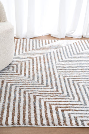 Plush polyester floor rug 280x380cm