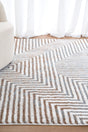 Plush polyester floor rug 280x380cm