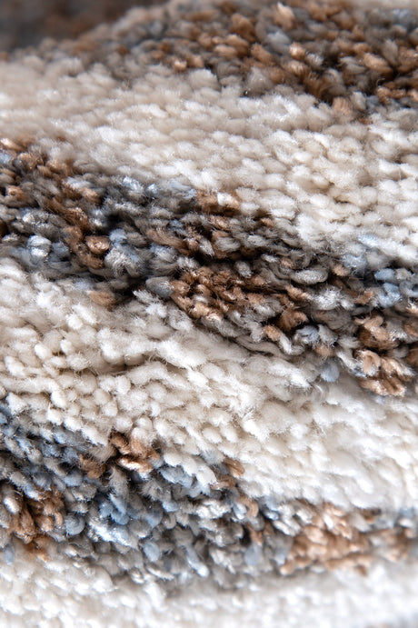 Plush polyester floor rug 280x380cm