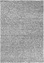Charcoal textured wool blend floor rug 240x330cm