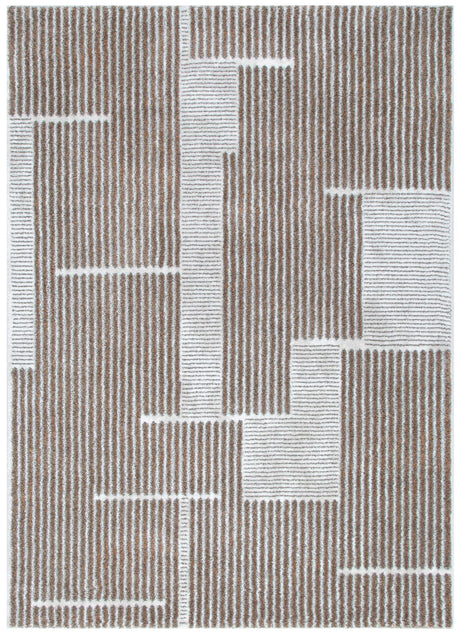 Plush polyester floor rug 120 x 170cm view 2