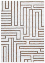 Plush woven polyester floor rug 80x300cm
