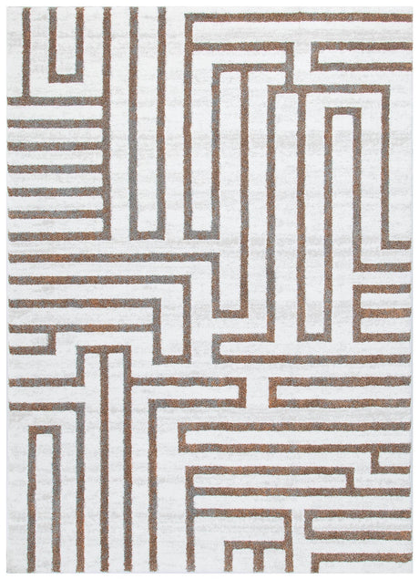 Plush woven polyester floor rug 80x300cm