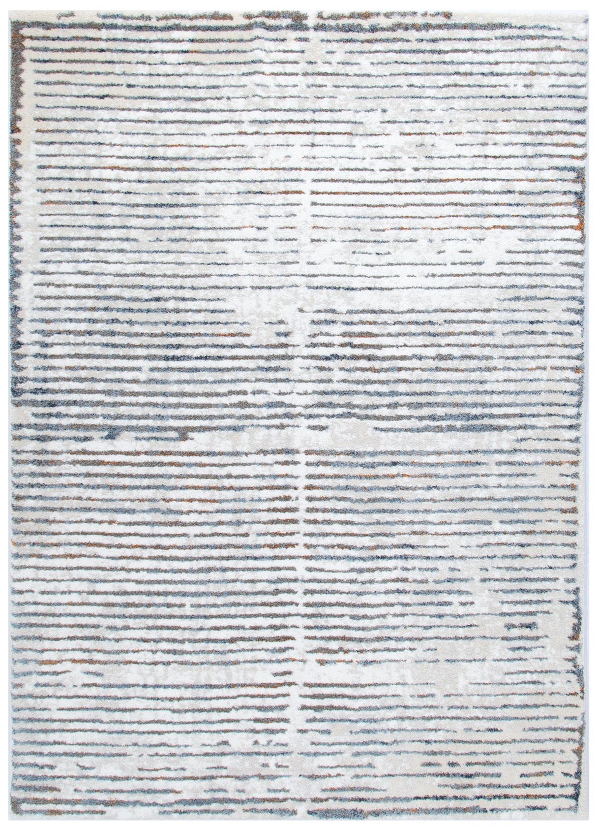 Plush woven polyester floor rug 80x300cm