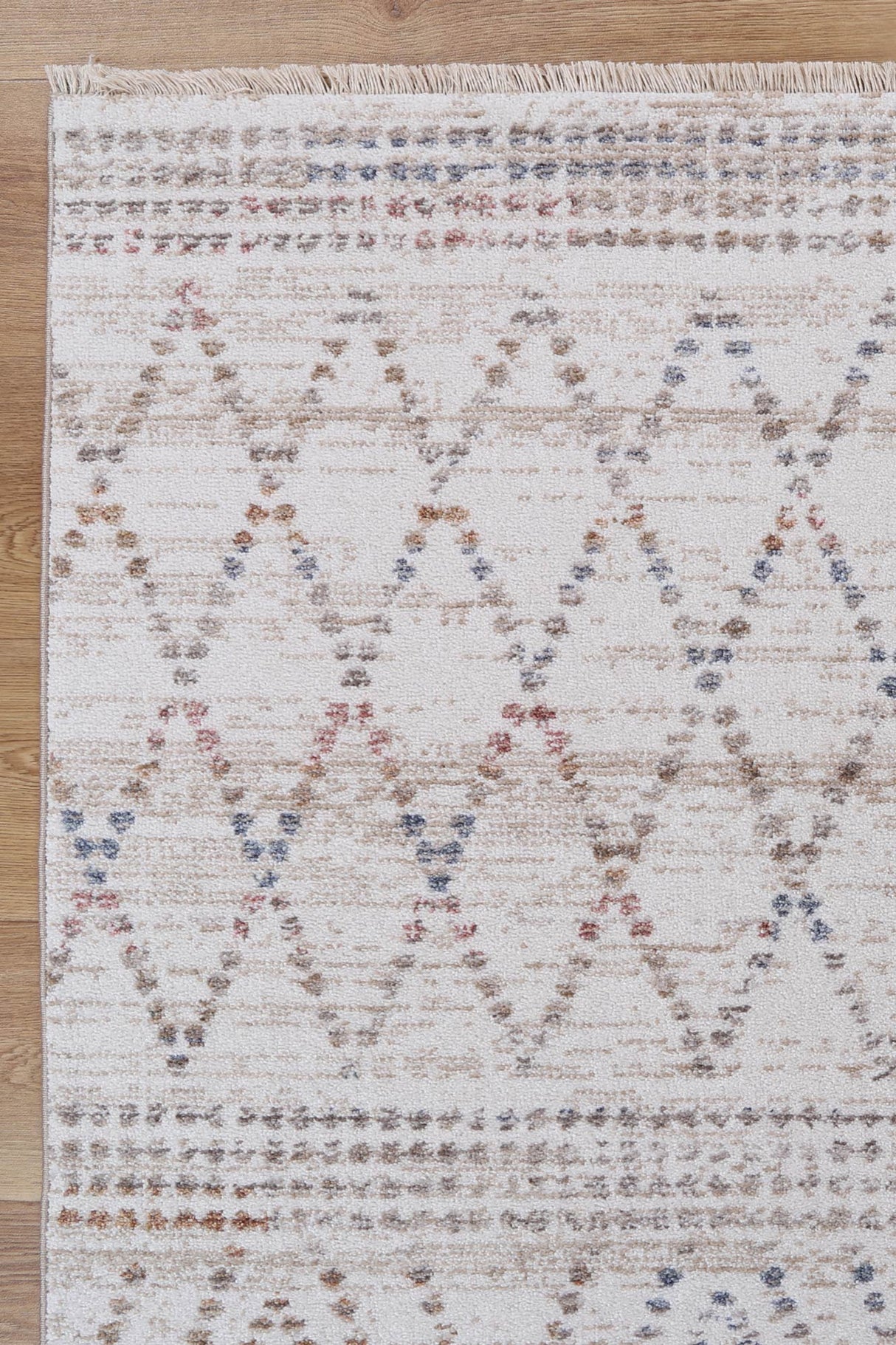 Contemporary abstract synthetic floor rug 120 x 170cm view 3