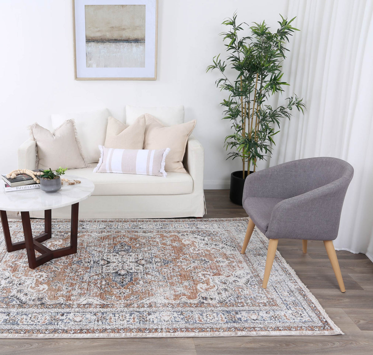 Modern Abstract Floor Rug, Design M15 280x380cm - view 2