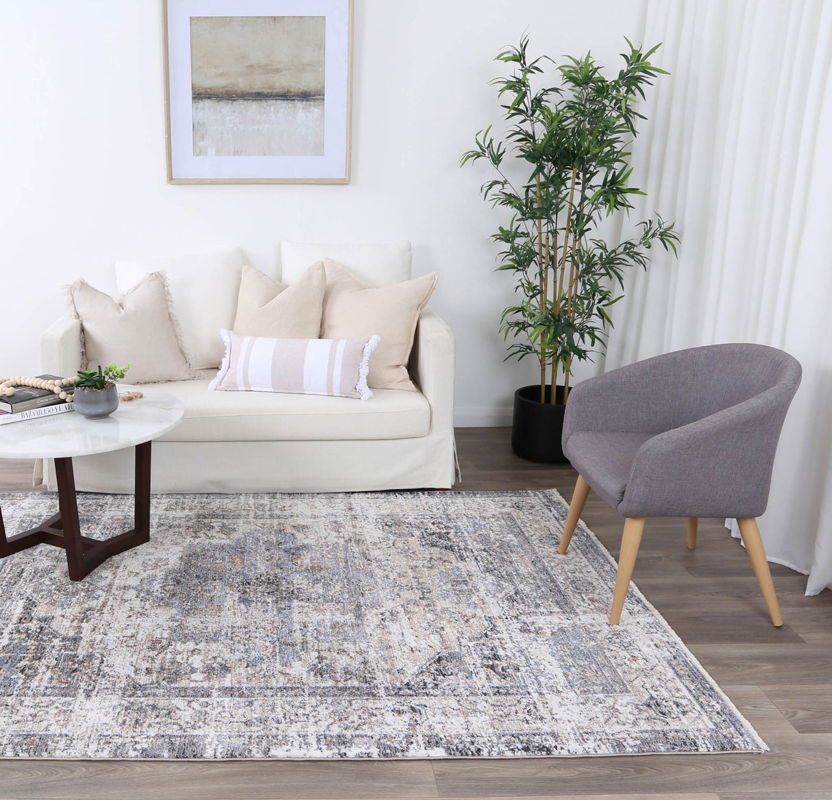 Modern Abstract Floor Rug, Design M17 280x380cm - view 2