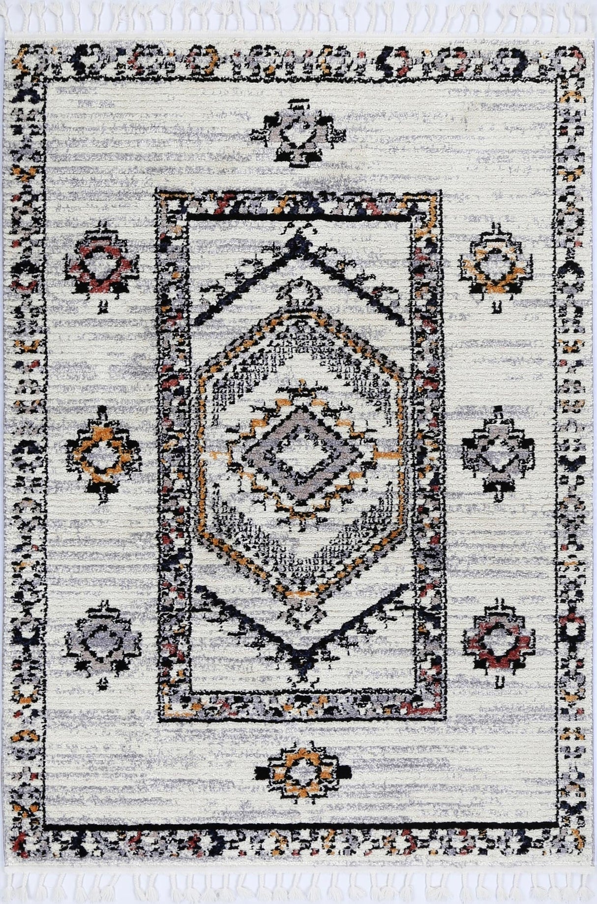 Plush shaggy polyester floor rug 240x330cm