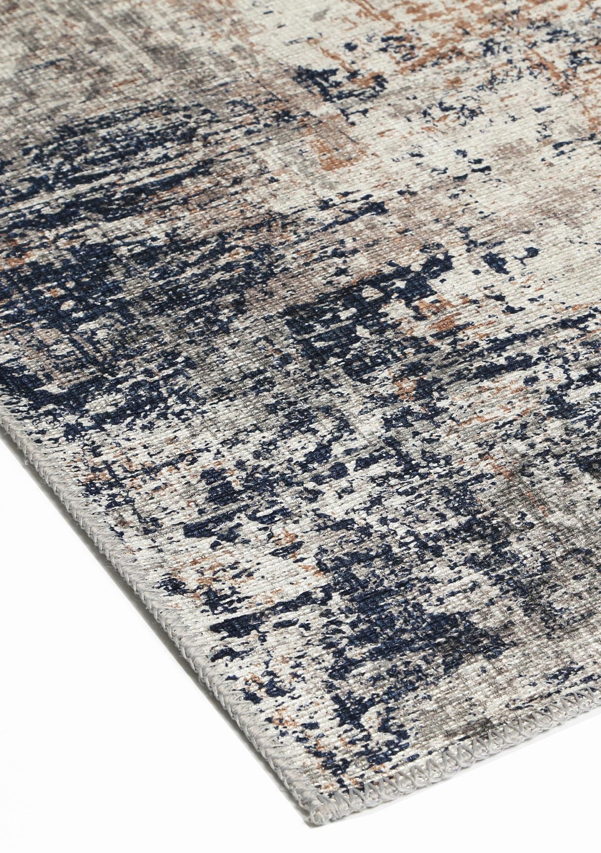 Distressed Vintage Floor Rug Ash Beige 240 x 330cm, view 5