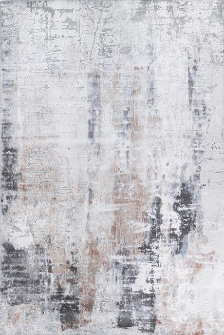 Distressed Vintage Floor Rug Ash Ivory 240 x 330cm