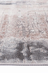 Distressed Vintage Floor Rug Ash Ivory 240 x 330cm, view 3