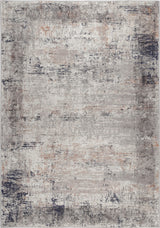 Distressed Vintage Floor Rug, Ash Beige 280x380cm