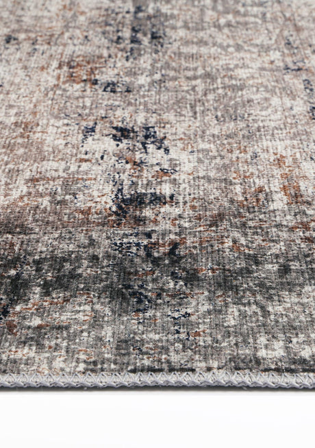 Distressed Vintage Floor Rug, Ash Beige 280x380cm