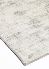 Distressed Vintage Floor Rug, Ivory 280x380cm