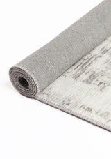 Distressed Vintage Floor Rug, Ivory 280x380cm