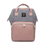 Multifunction Nappy Changing Backpack, Tangerine Pink