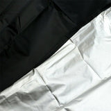 Round Outdoor Table Cover, Black 230cm
