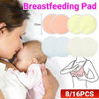 Reusable bamboo nursing breast pads, pack of eight