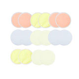 Reusable bamboo nursing breast pads, pack of eight