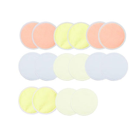 Reusable bamboo nursing breast pads, pack of eight