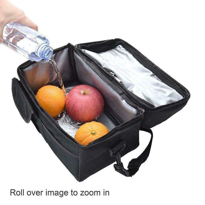 Saltwater Insulated Lunch Bag Box Tote, 8L, Grey