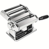 Pasta machine thickness adjustment dial with seven settings