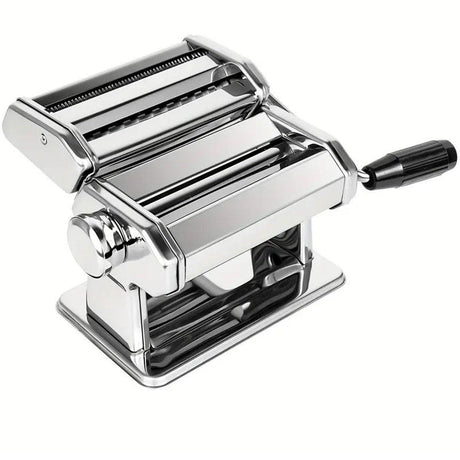 Pasta machine thickness adjustment dial with seven settings