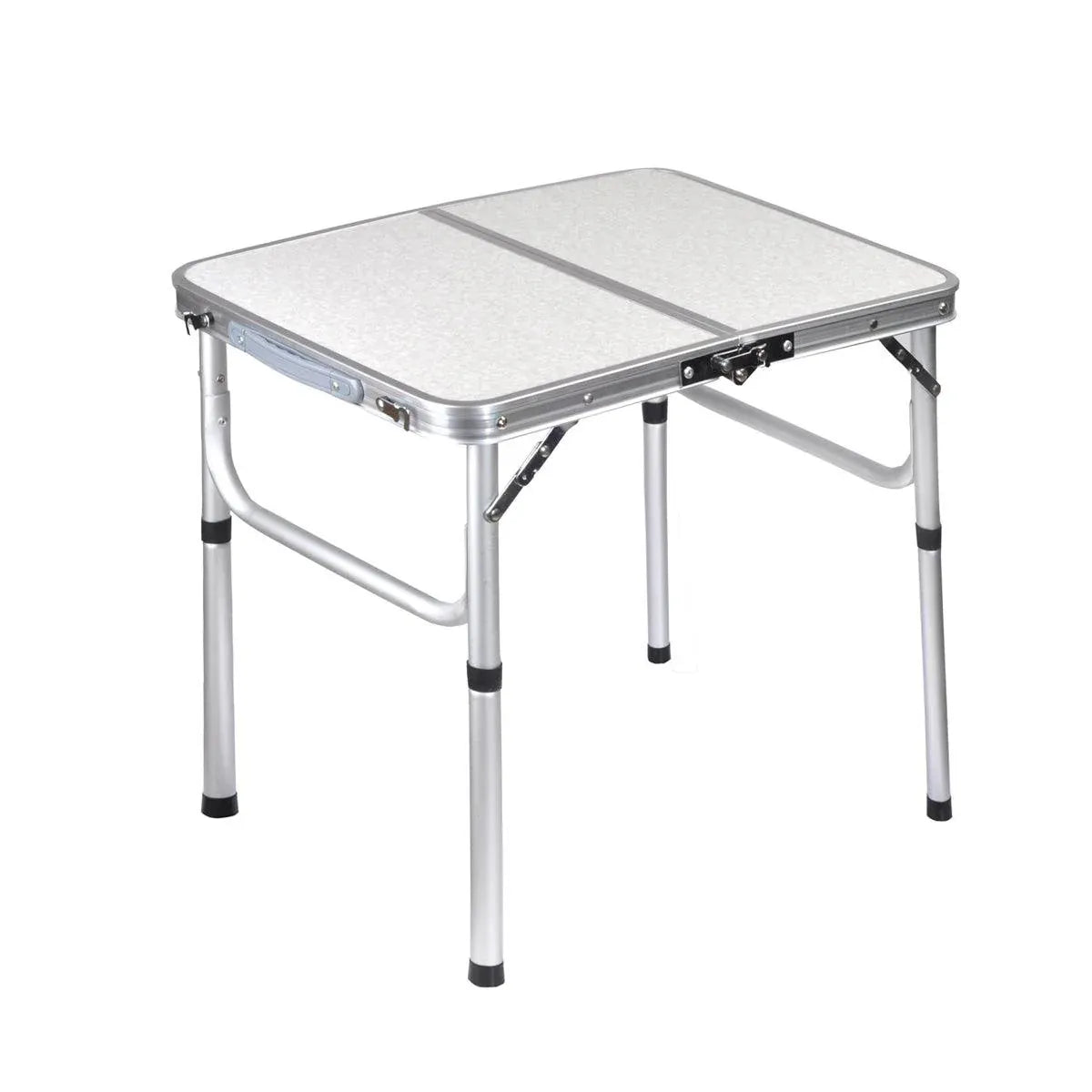 Yankalilla Aluminium Folding Camping Table, Silver