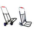 Folding hand trolley stair climber tri wheel heavy duty
