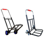 Folding hand trolley stair climber tri wheel heavy duty
