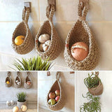 Appledore Boho Hanging Wall Baskets, 3pcs, Woven Jute
