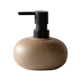 Moron Ceramic Pump Bottle, 300ml, Beige