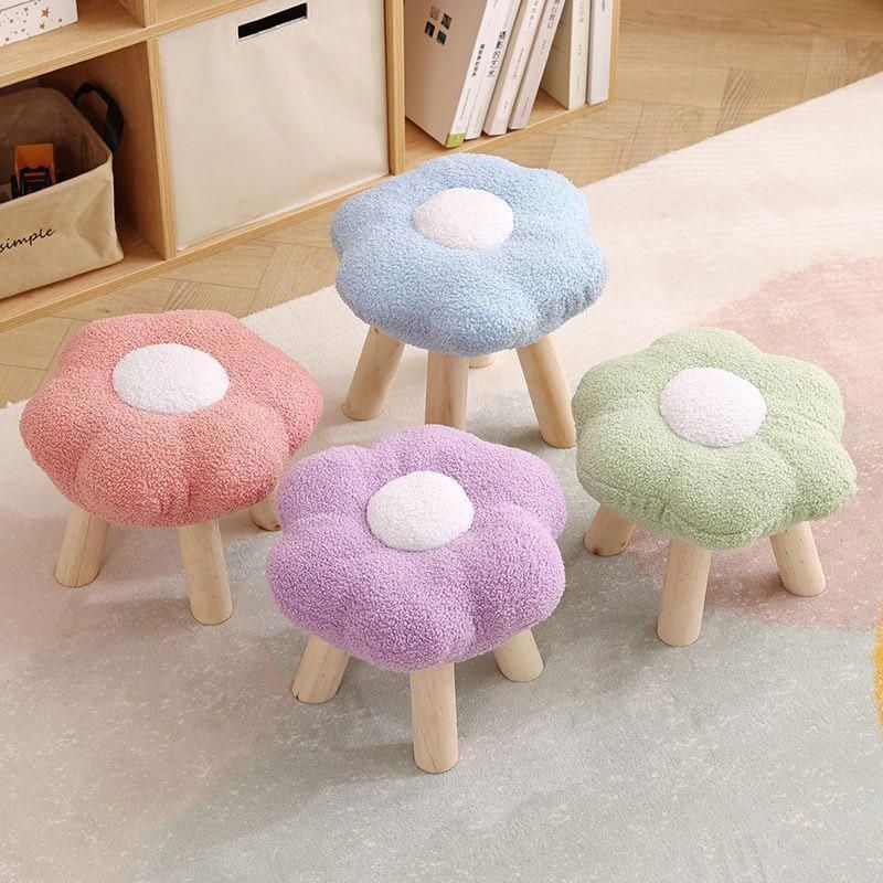 Flower stool angled view