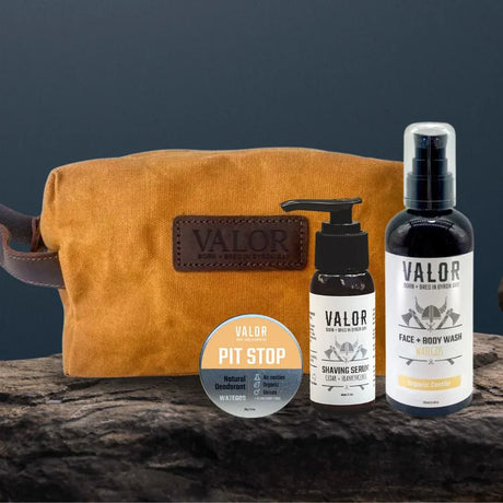 Fresh Man Peppermint natural grooming gift set
