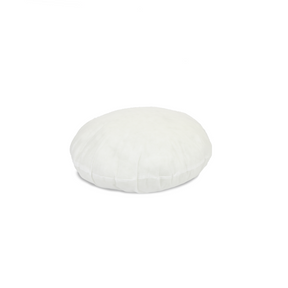 Ouarzazate round hotel cushion insert pair 35cm polyester fill