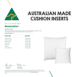 Luxor Four Pack Hotel Cushion Inserts — 35 x 60cm, Made in Australia — Allure Home Collections