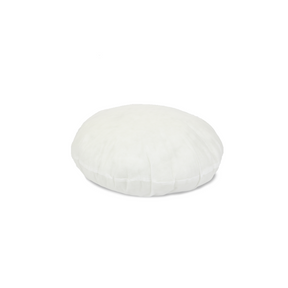Ouarzazate round hotel cushion insert pair 40cm polyester fill