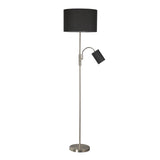 Cylinya Mother and Child Floor Lamp — Black Dual-Light Design — Allure Home Collections