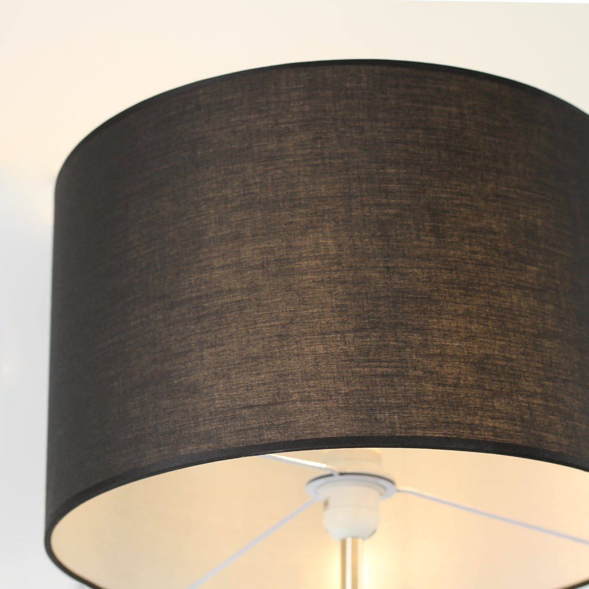 Cylinya Mother and Child Floor Lamp — Black Dual-Light Design — Allure Home Collections
