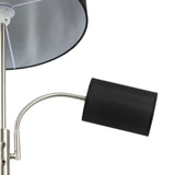 Cylinya Mother and Child Floor Lamp — Black Dual-Light Design — Allure Home Collections