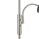 Cylinya Mother and Child Floor Lamp — Black Dual-Light Design — Allure Home Collections
