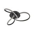 Irie Dimmable 3-Light LED Ceiling Light — Black — Allure Home Collections