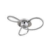 Irie Dimmable 3-Light LED Ceiling Light — Chrome — Allure Home Collections