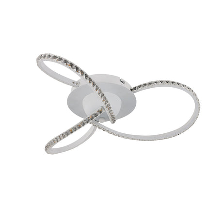 Irie Dimmable 3-Light LED Ceiling Light — White — Allure Home Collections